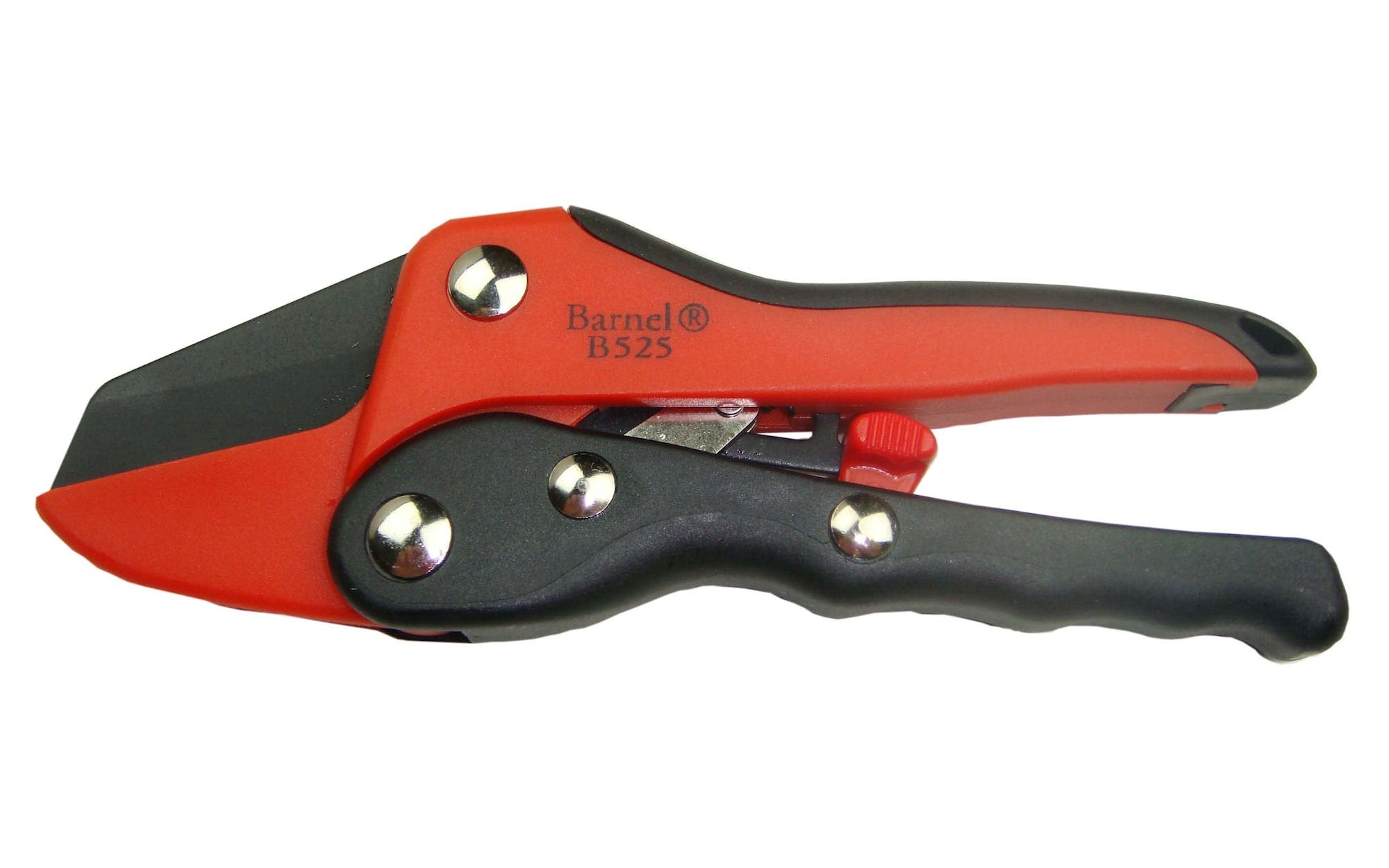 Barnel B525 Mini Ratchet Pruner, Lightweight Straight Blade