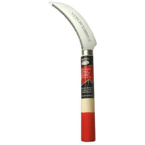 Barnel BLK725 9-1/2" Sickle with 4-1/4" Stainless Steel Serrated Blade