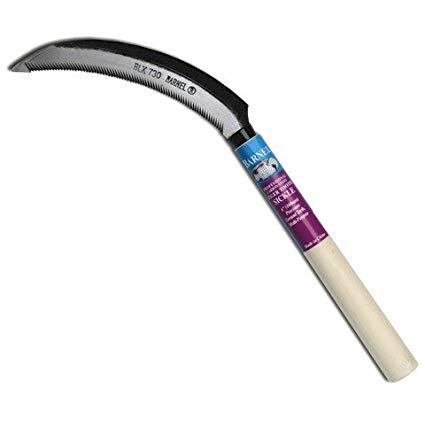 BLK730 13" Landscape & Harvest Knife/Sickle, Carbon Steel